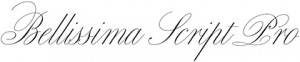 Bellissima Script Pro font have an effusive energy