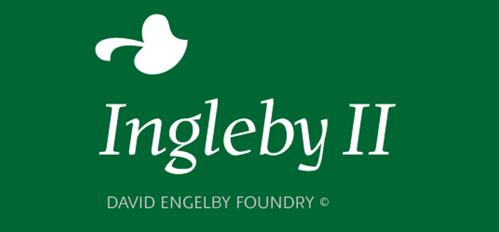 Ingleby II font