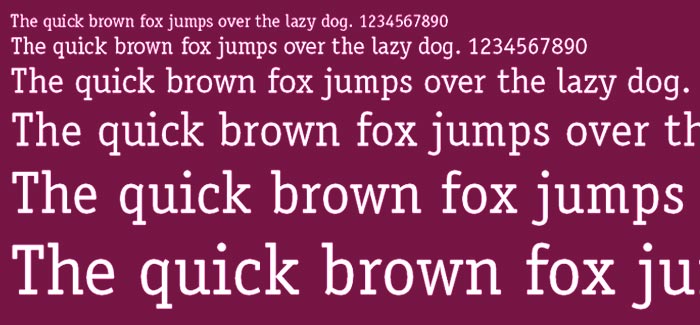 ITC Officina Serif font