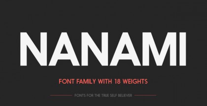 Nanami font
