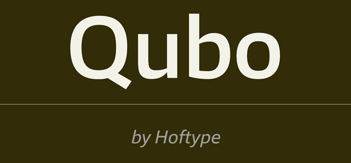Qubo font