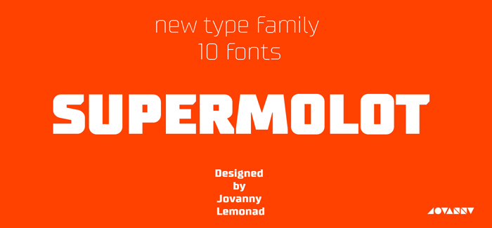 Supermolot font
