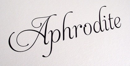 Aphrodite Slim Pro font