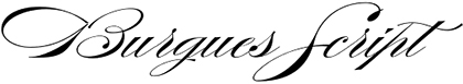 Burgues Script font Burgues Script font