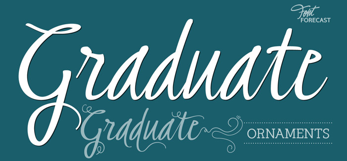 Graduate Script font