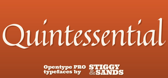 Quintessential Pro font