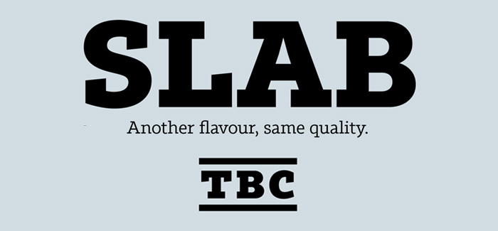 Tabac Slab font