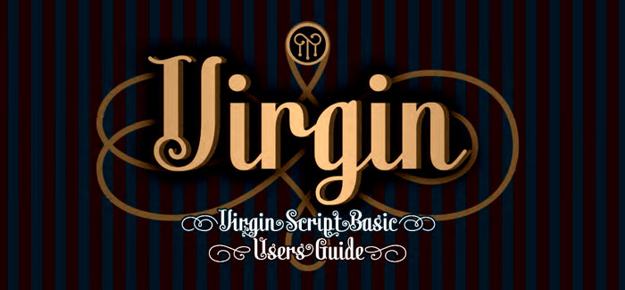 Virgin font