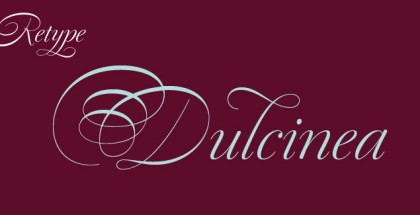 Dulcinea font