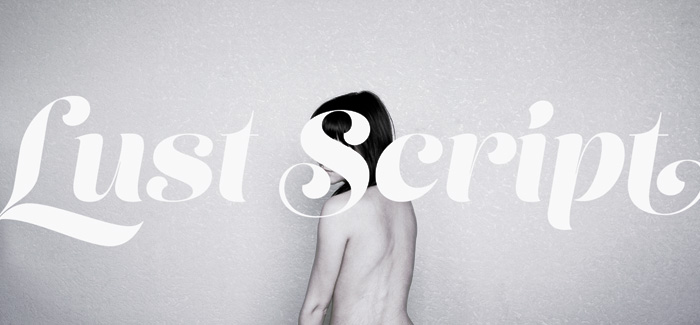 Lust Script font