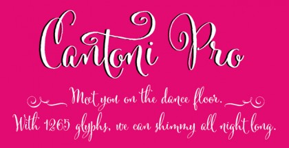 Cantoni font