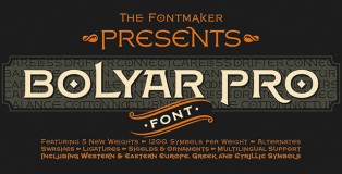 Bolyar Pro font
