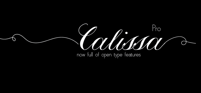 Calissa Pro font