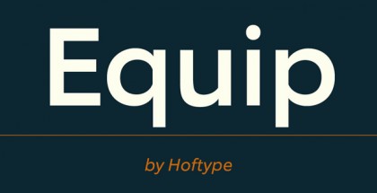 Equip font