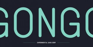 Gongo font