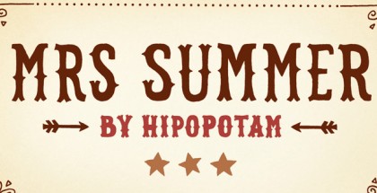 Mrs Summer font