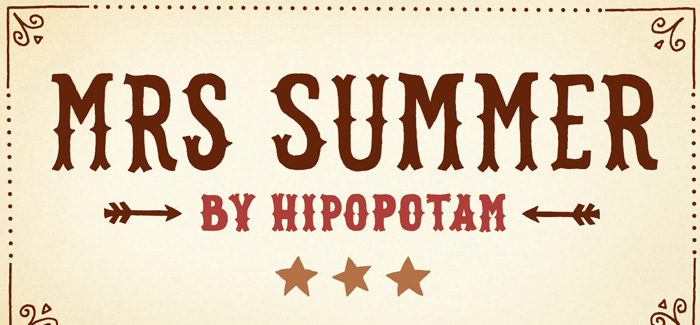 Mrs Summer font
