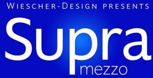 Supra Mezzo font