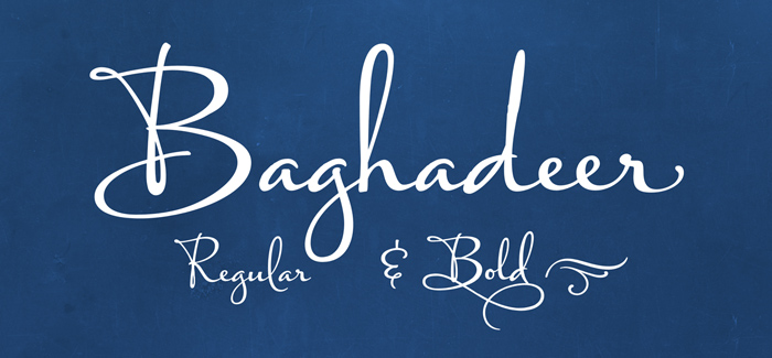 Baghadeer font