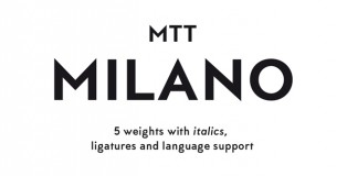 MTT Milano font