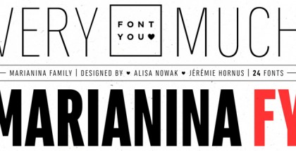Marianina FY font