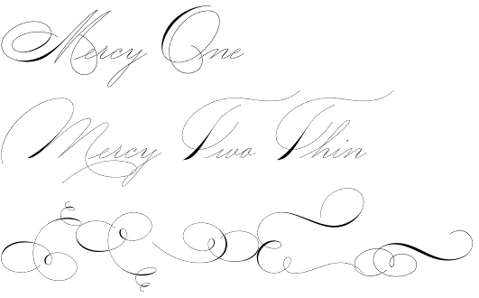 Mercy font by Misprinted Type