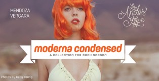Moderna Condensed font by Mendoza Vergara
