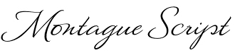 Montague Script font