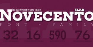 Novecento Slab font