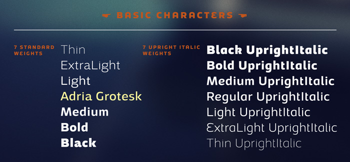 Adria Grotesk font