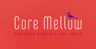 Core Mellow font