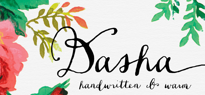 Dasha font