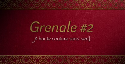 Grenale #2 font