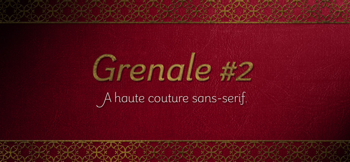 Grenale #2 font