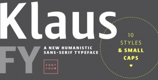 Klaus FY font