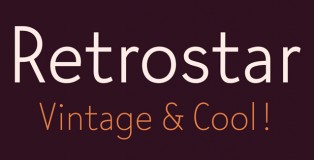 Retrostar font
