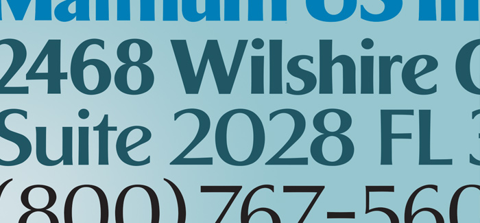 Sandena font by Polyglyphic