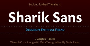 Sharik Sans font