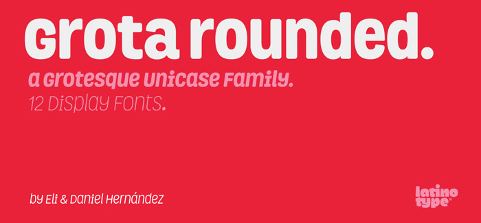 Grota Rounded font