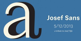 Josef Sans font