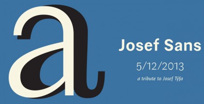 Josef Sans font