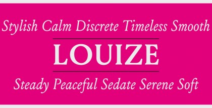 Louize font