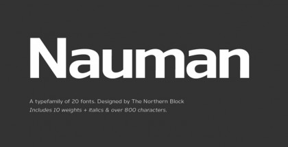 Nauman font