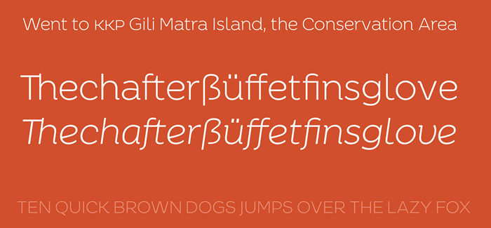 Timesquare font inspired by Helvetica