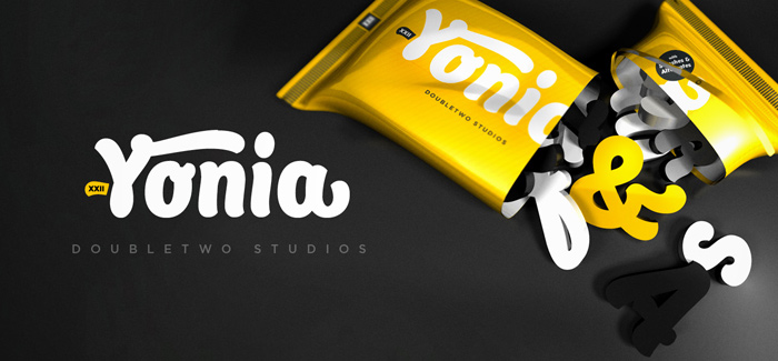 Yonia font by Doubletwo Studios