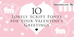10 lovely script fonts