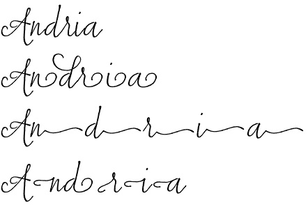 Andria font
