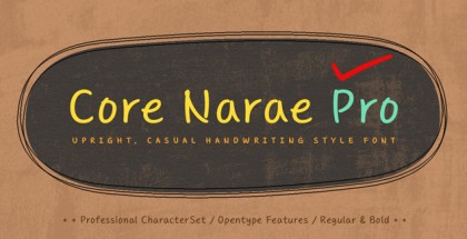 Core Narae Pro font