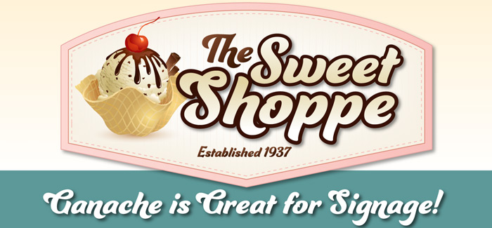 Ganache font