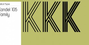 Kandel 105 font